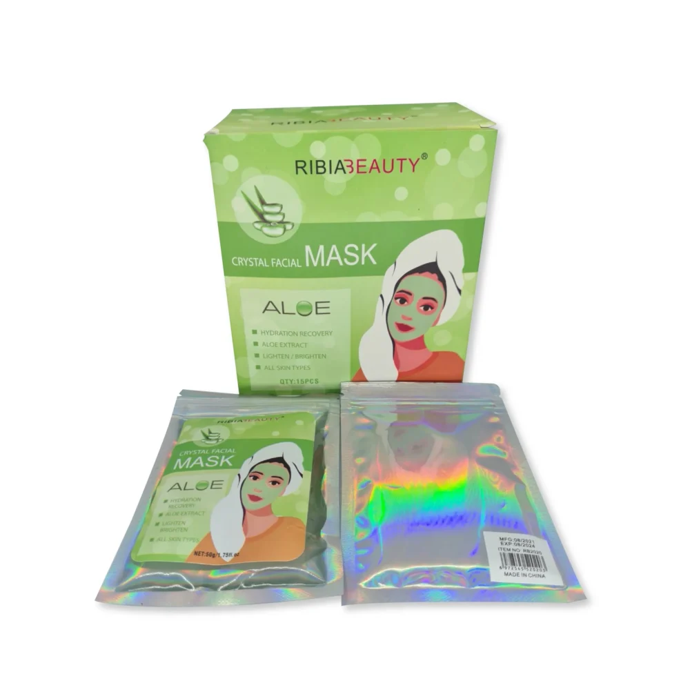 Mascarilla facial aloe vera ribia beauty